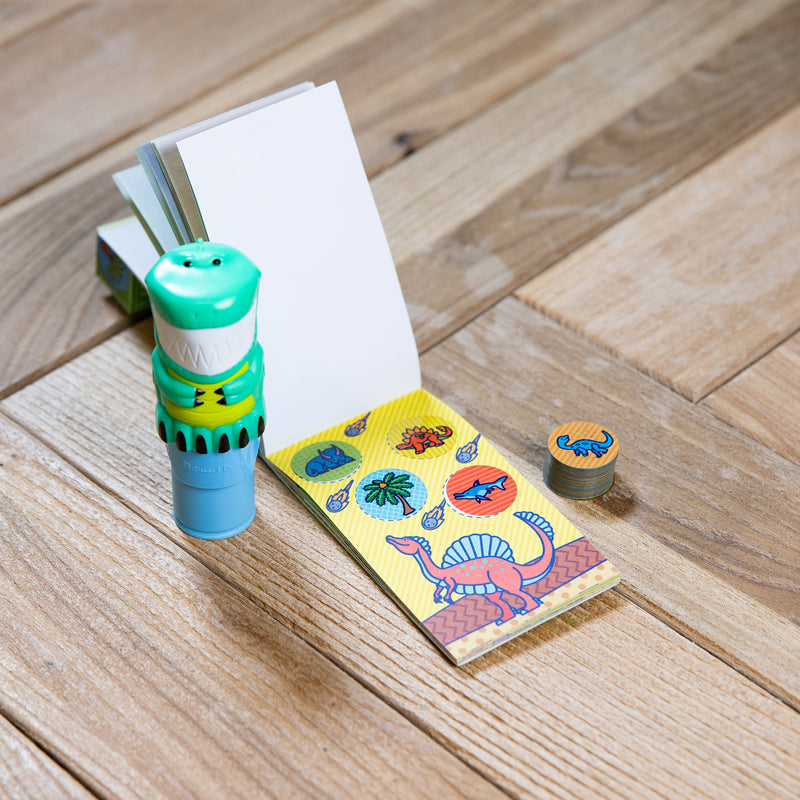 Dinosaur Mini Pad W/stickers Sticker Wow