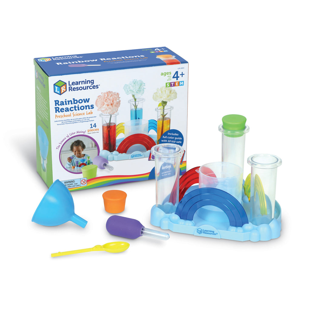 Preschool Science Lab Rainbow Reactions