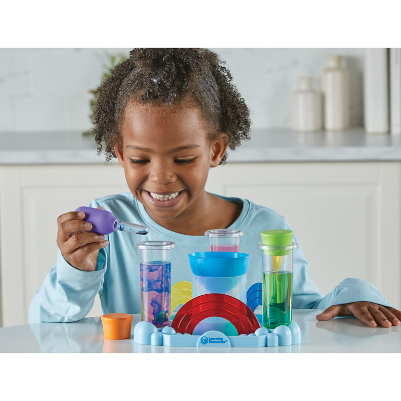 Preschool Science Lab Rainbow Reactions
