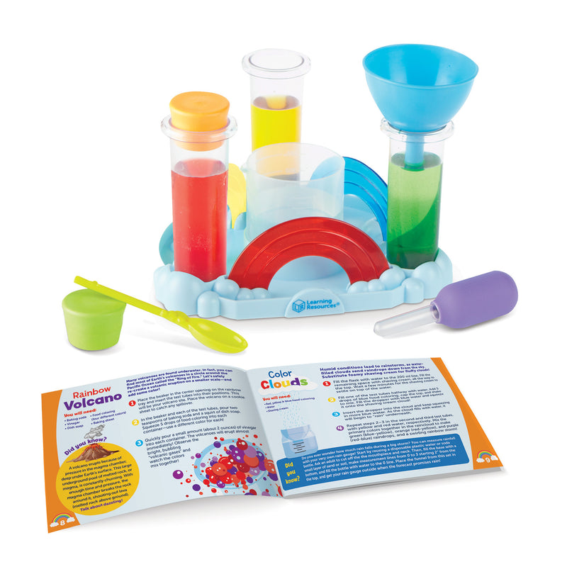 Preschool Science Lab Rainbow Reactions