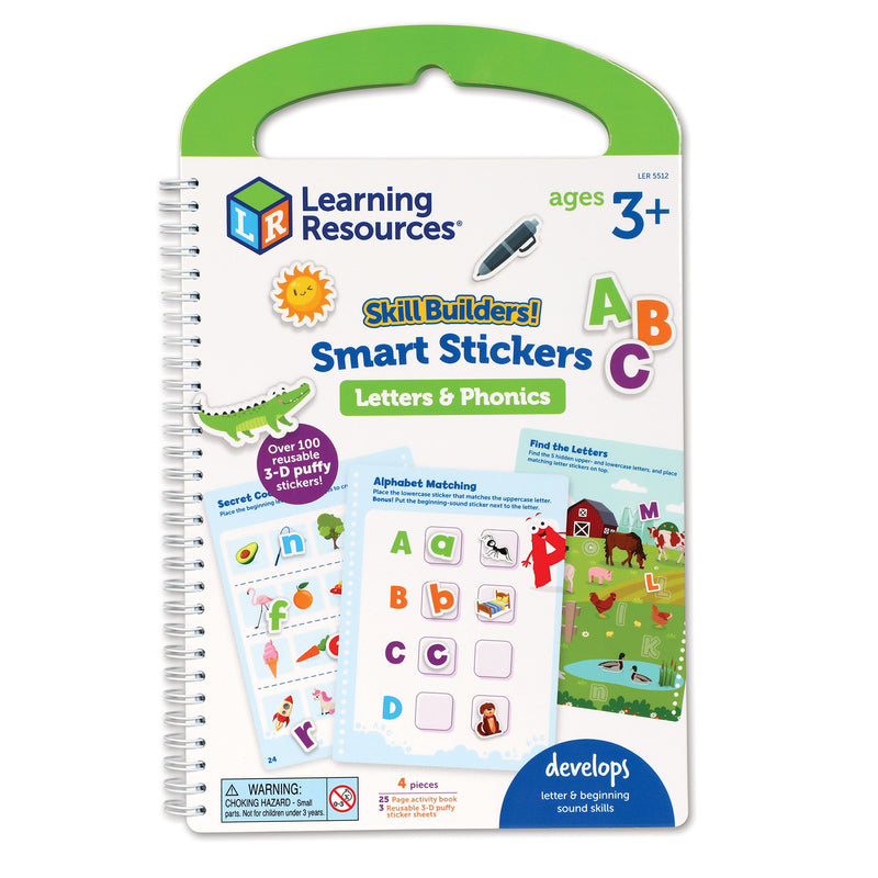 Smart Stickers Letters & Phonics Skill Builders
