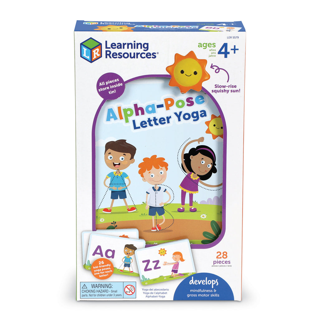 Alpha-pose Letter Yoga