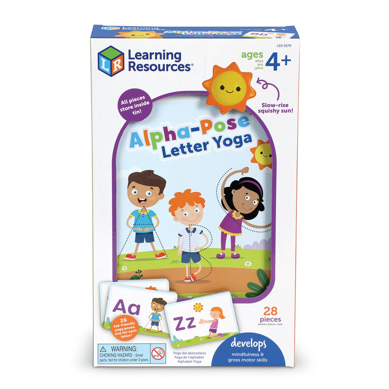 Alpha-pose Letter Yoga