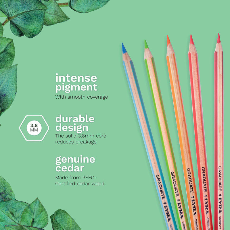 Graduate Color Pencil Tin 12ct Asst