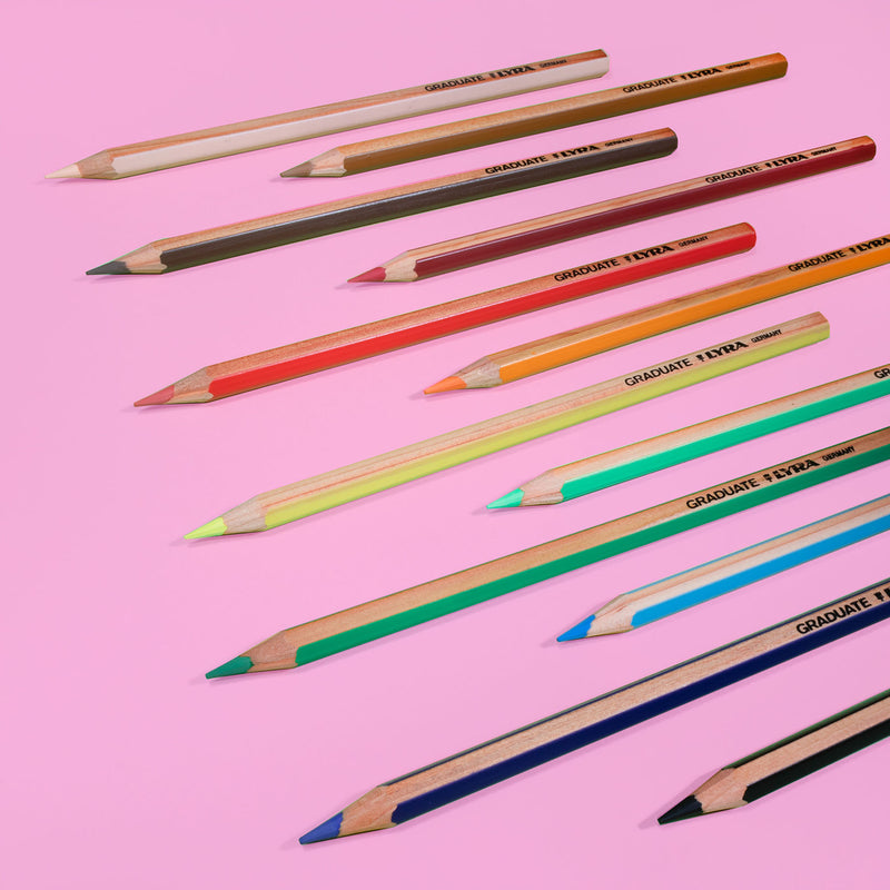 Graduate Color Pencil Tin 12ct Asst