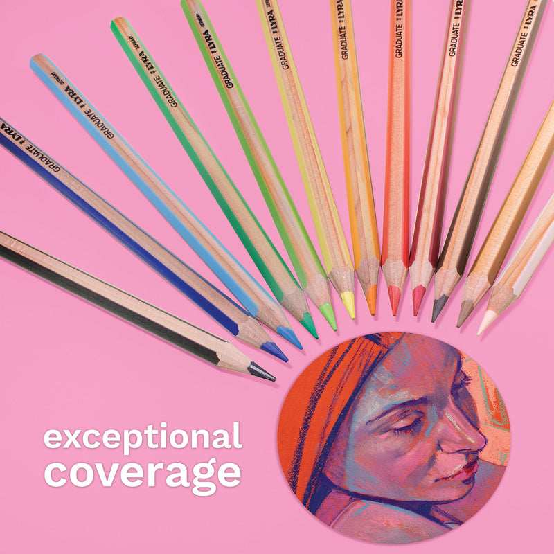 Graduate Color Pencil Set 12ct Asst