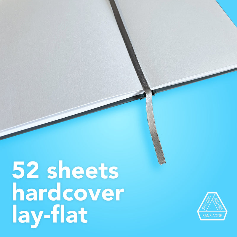 Drawing Art Book 5.5x8.5in Hard Canson Graduate 52 Sheets