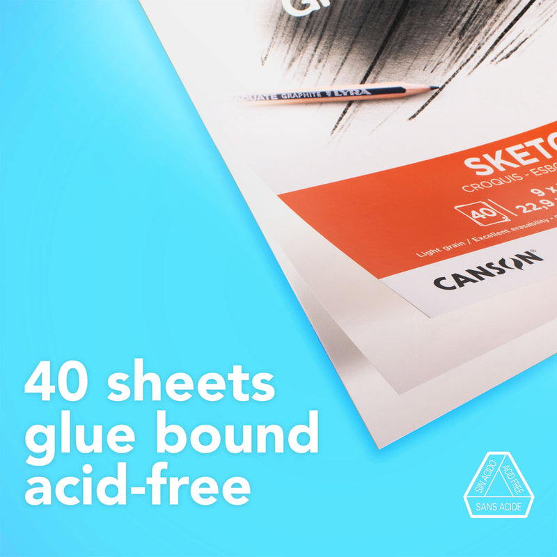 (3 Ea) Sketch Pad 5.5x8.5in Fold