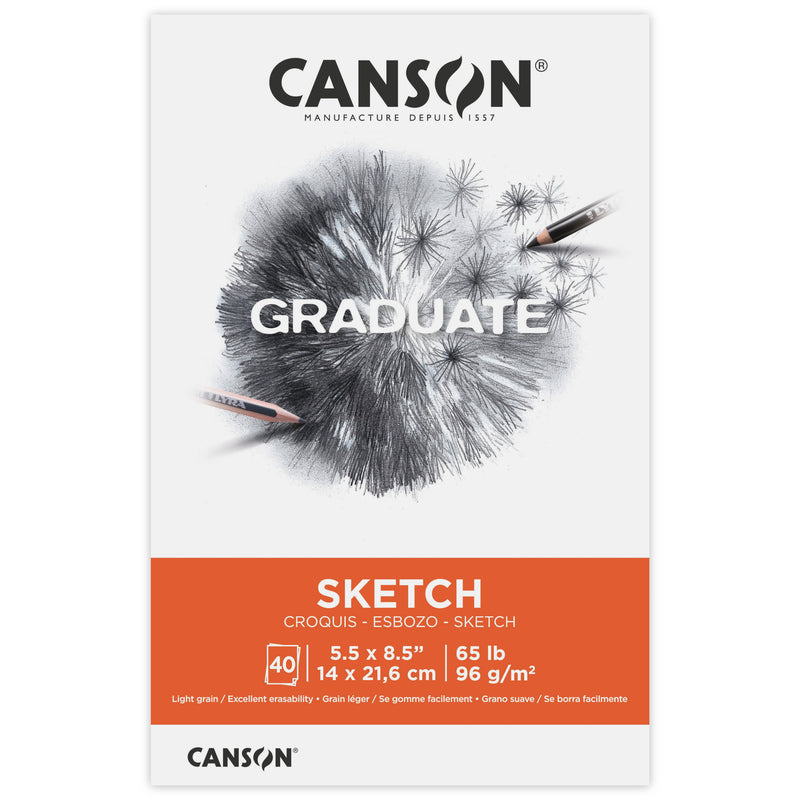 (3 Ea) Sketch Pad 5.5x8.5in Fold