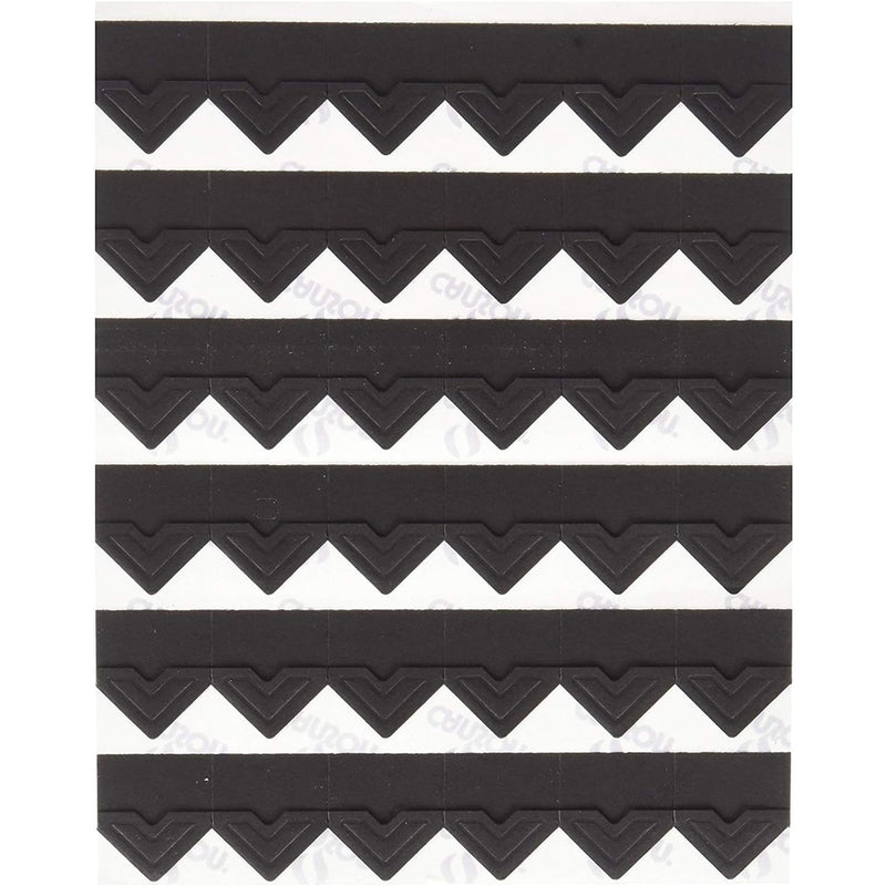 Self Adhesive Photo Corners Black 252 Pieces