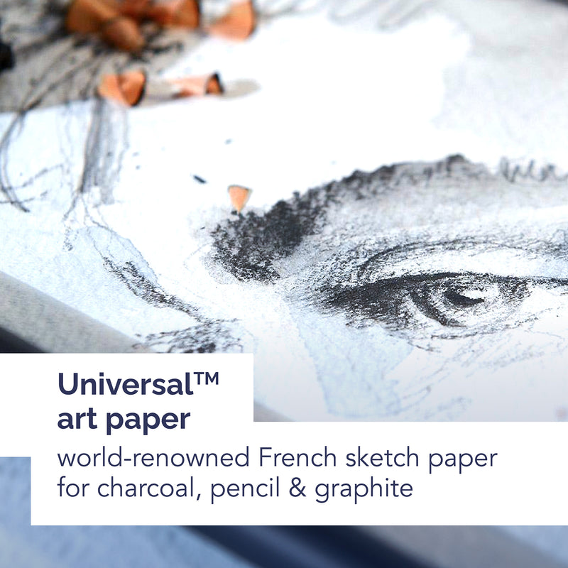 Artist Series Universal Sketch Pad, Top Wire Binding, 100 Sheet, 14x17 inch, 1 Count