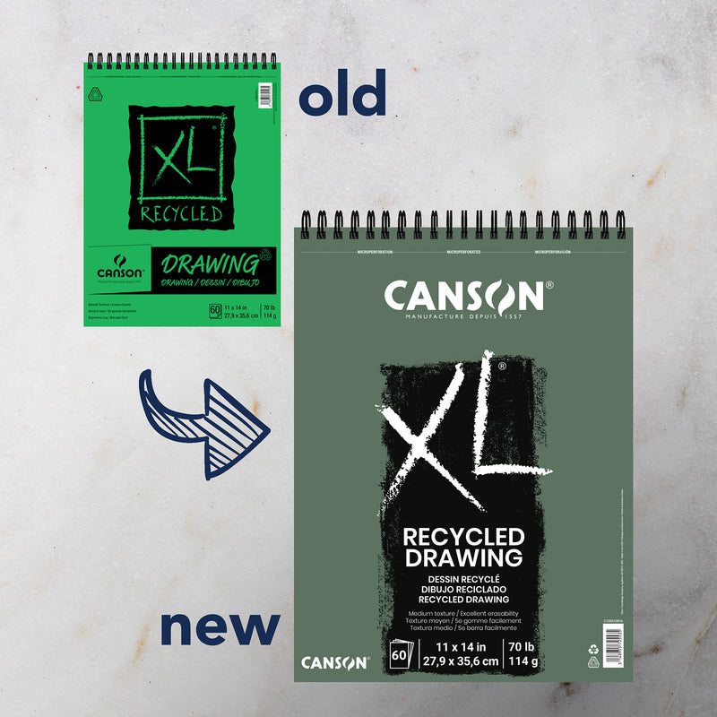 Xl Drawing Pad Recycled Top 11x14 60 Sheets