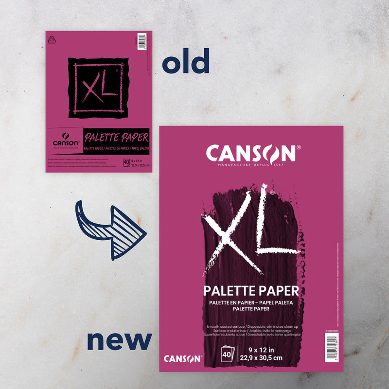 Xl Palette Pad Fold 9x12in 10 Sheets