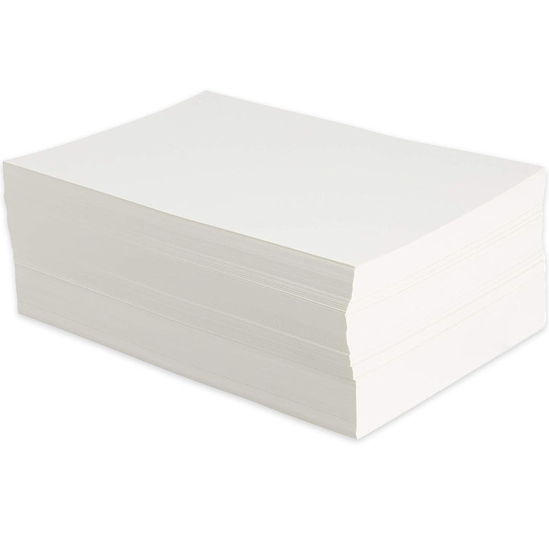 XL Series Watercolor Sheet Bulk Pack, Midweight White Paper, 500 Sheet, 12x18 inch, 1 Count