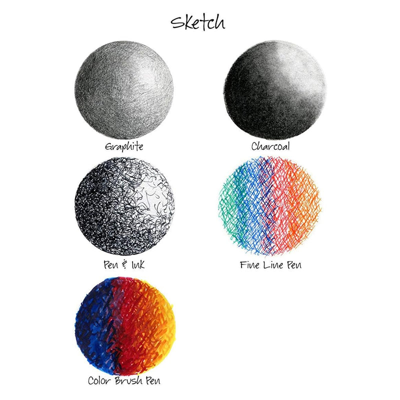 Xl Sketch Pad Side 9x12in 100 Sheets