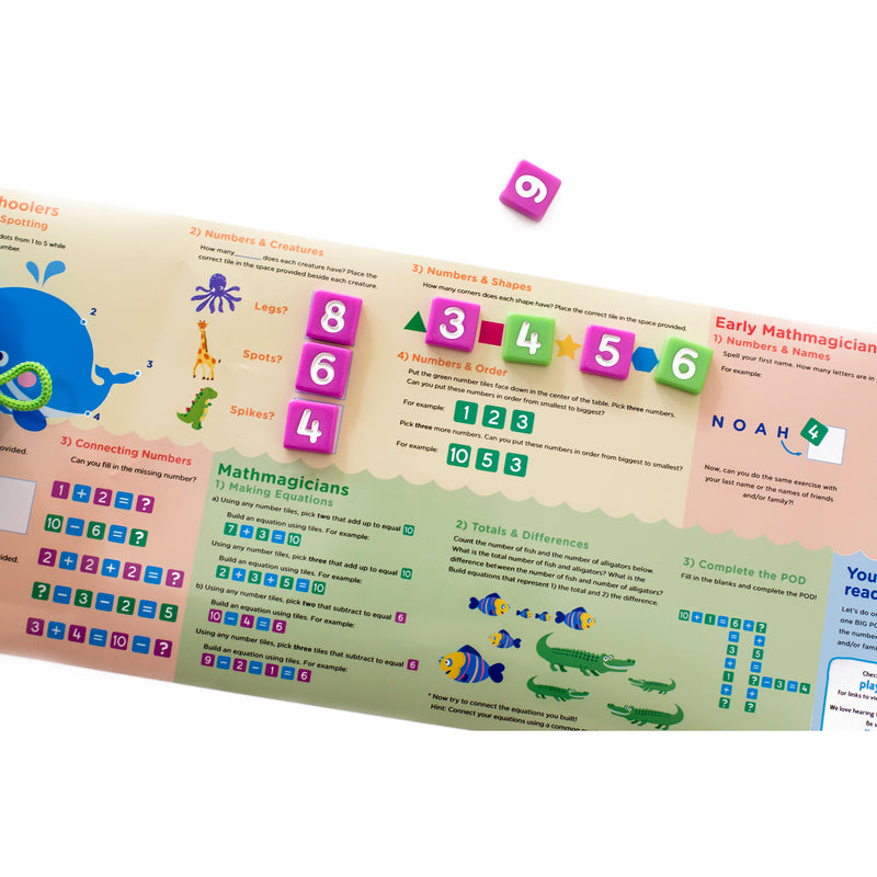 Kids Number Tile Game