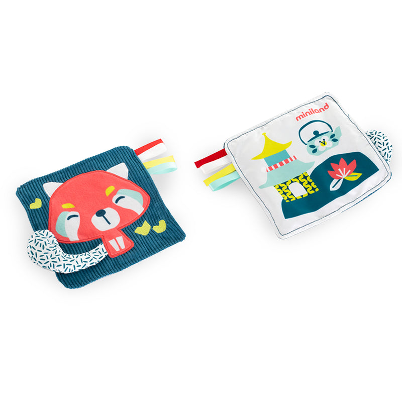 Red Panda Crinkly Sensory Paper Feel To Learn