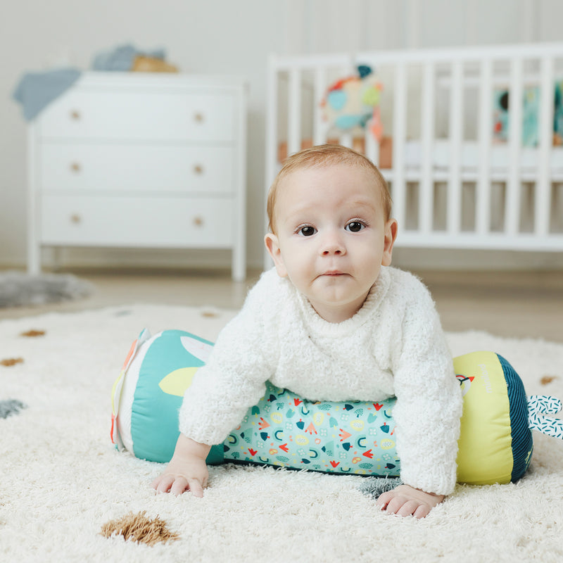 Feel to Learn: Crawling Roller