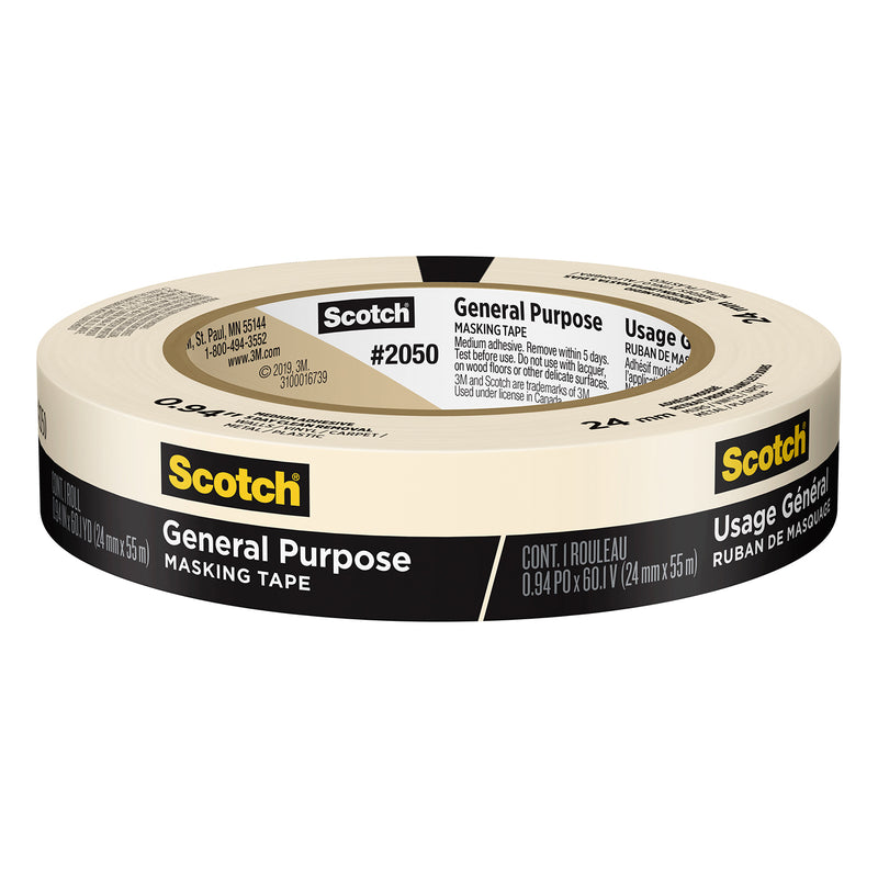 (6 Ea) Masking Tape 24mm General