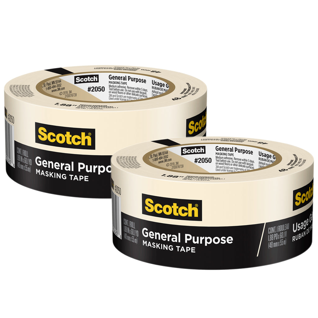 (2 Ea) Masking Tape 48mm General