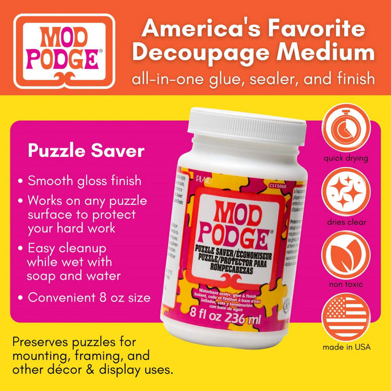 Mod Podge Puzzle Saver Gloss 8oz