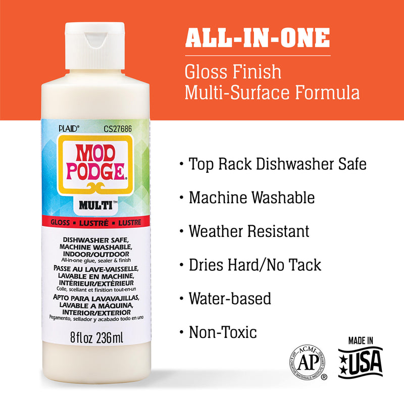 Mod Podge Sealer 8oz Multi Gloss