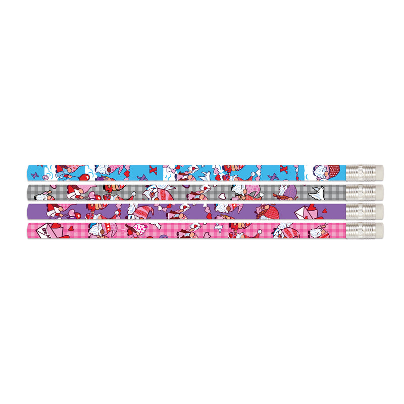 Valentine Gnomes Pencils, 12 Per Pack, 6 Packs