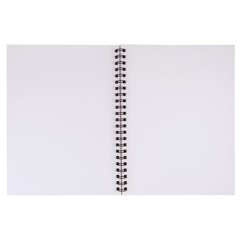 Poly Sketch Book Rose Gold Dots 9x12in Ucreate Fashion