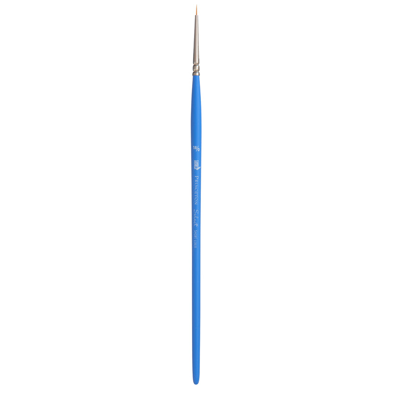 Select Short Liner Brush Size 18/0 Series 3750 Short Blue Handle
