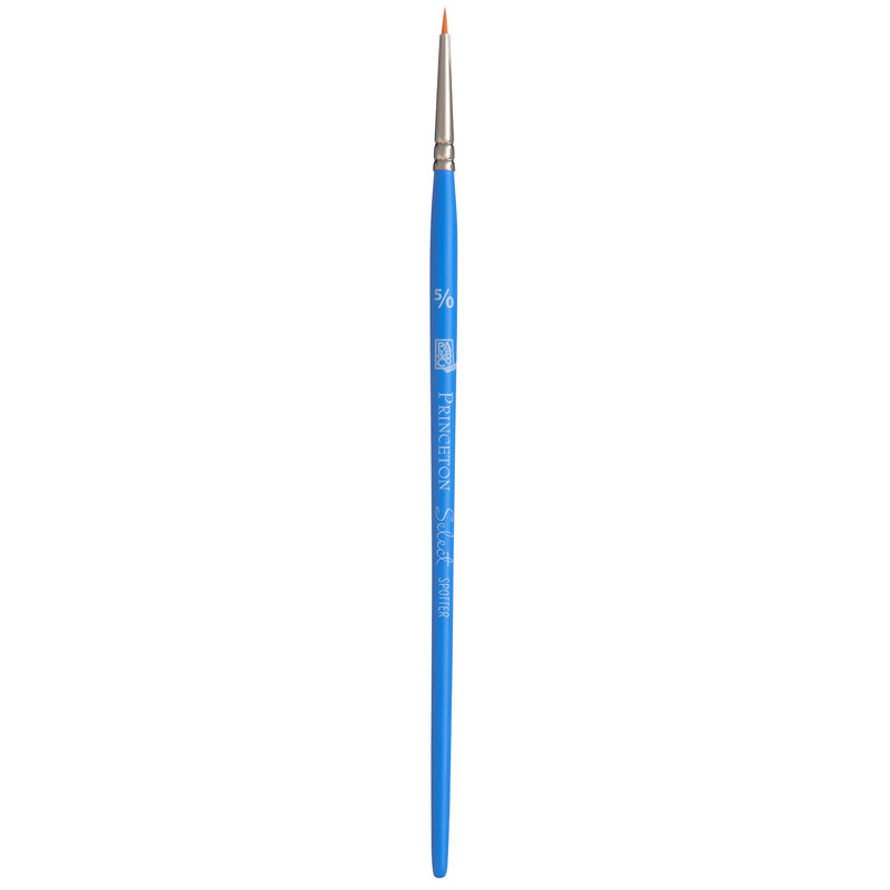 Select Spotter Brush Size 5/0 Series 3750 Short Blue Handle