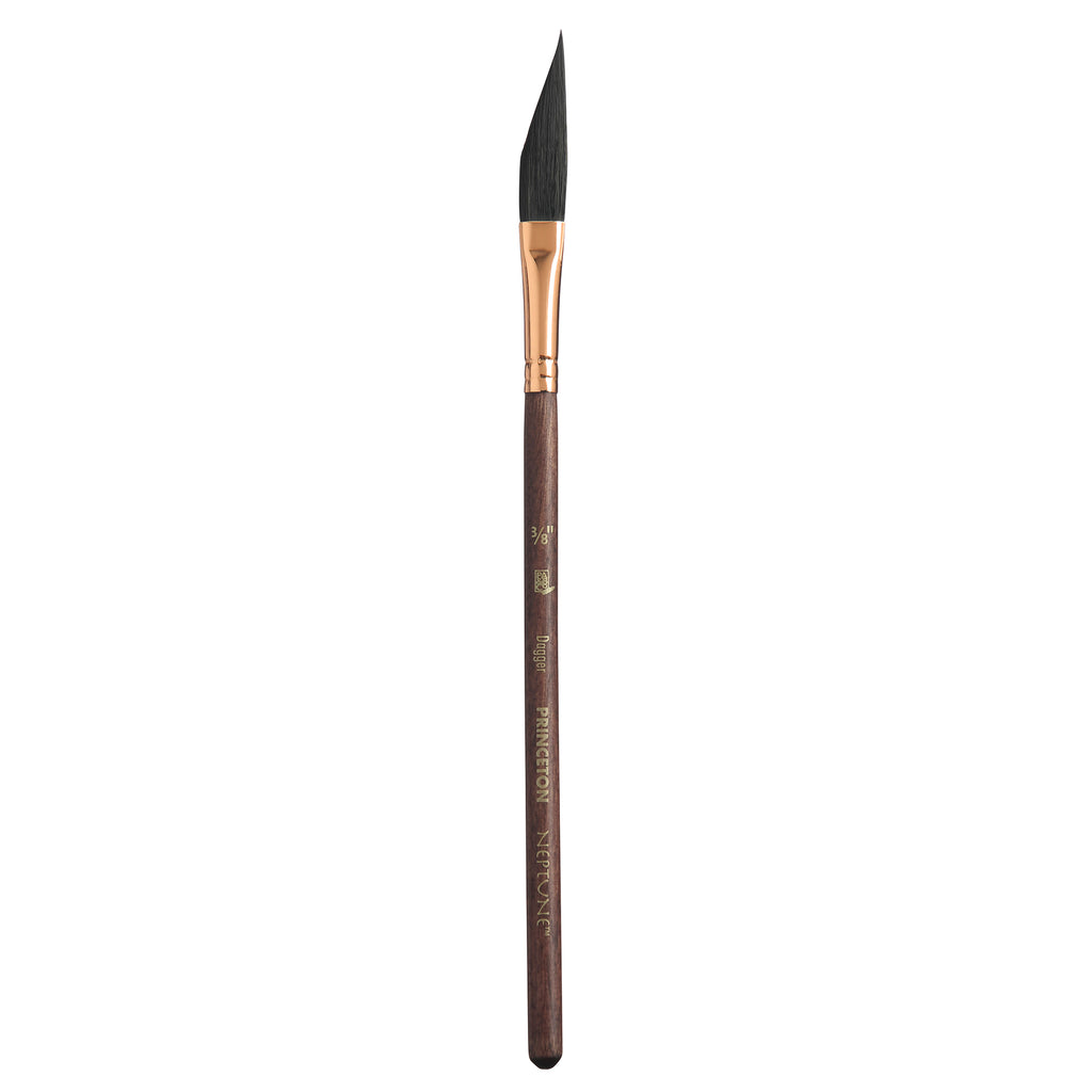 Neptune Dagger Size 3/8 Inch Series 4750 Short Dark Wood Handle