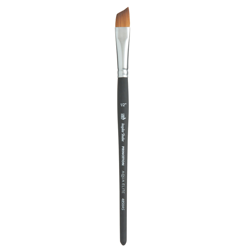 Aqua Elite Angle Shader Size 1/2in Series 4850 Short Matte Blk Handle