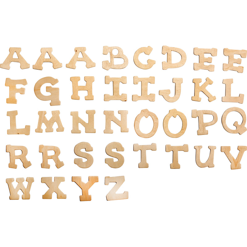 Plaid Fun Font Letter Pack 36ct