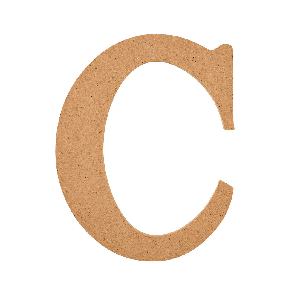 Plaid Mdf Letter C 5 Inch
