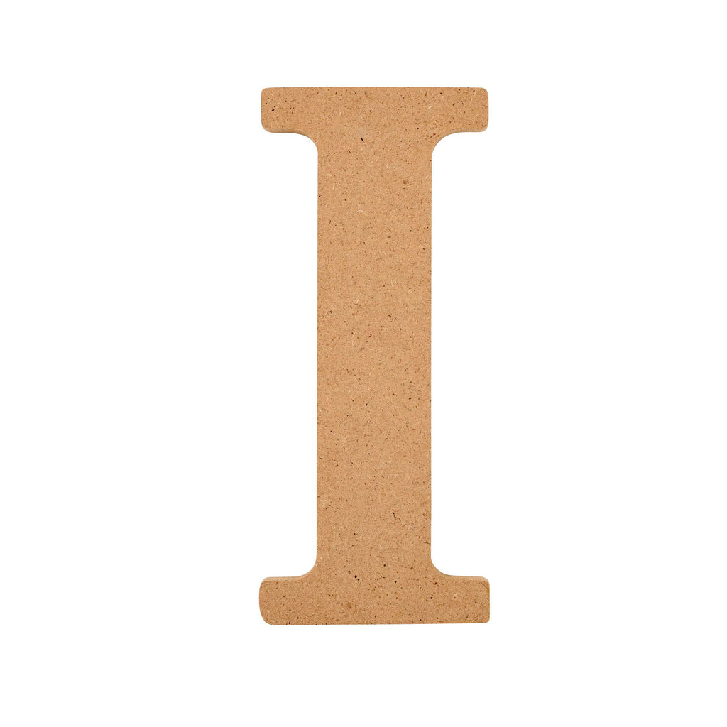 Plaid Mdf Letter I 5 Inch