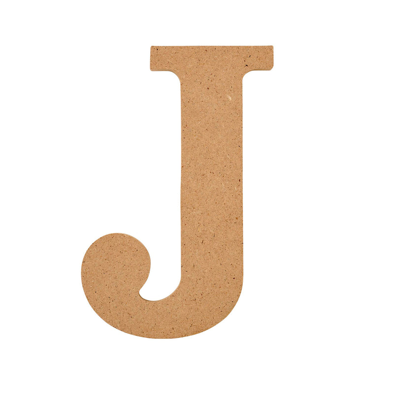 Plaid Mdf Letter J 5 Inch