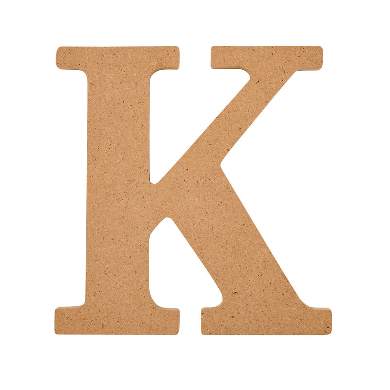 Plaid Mdf Letter K 5 Inch