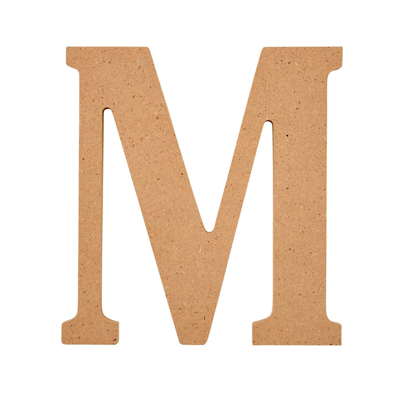 Plaid Mdf Letter M 5 Inch