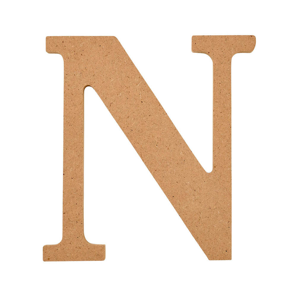Plaid Mdf Letter N 5 Inch