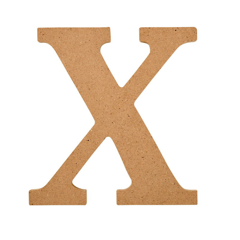 Plaid Mdf Letter X 5 Inch