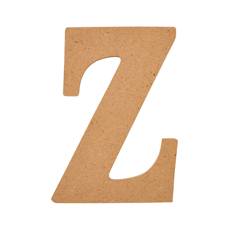 Plaid Mdf Letter Z 5 Inch