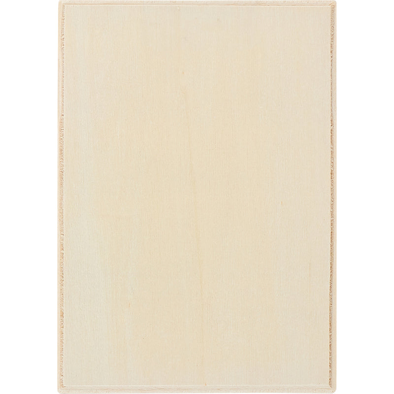 Wood Plaque, Rectangle, 7.25" x 5", Pack of 12