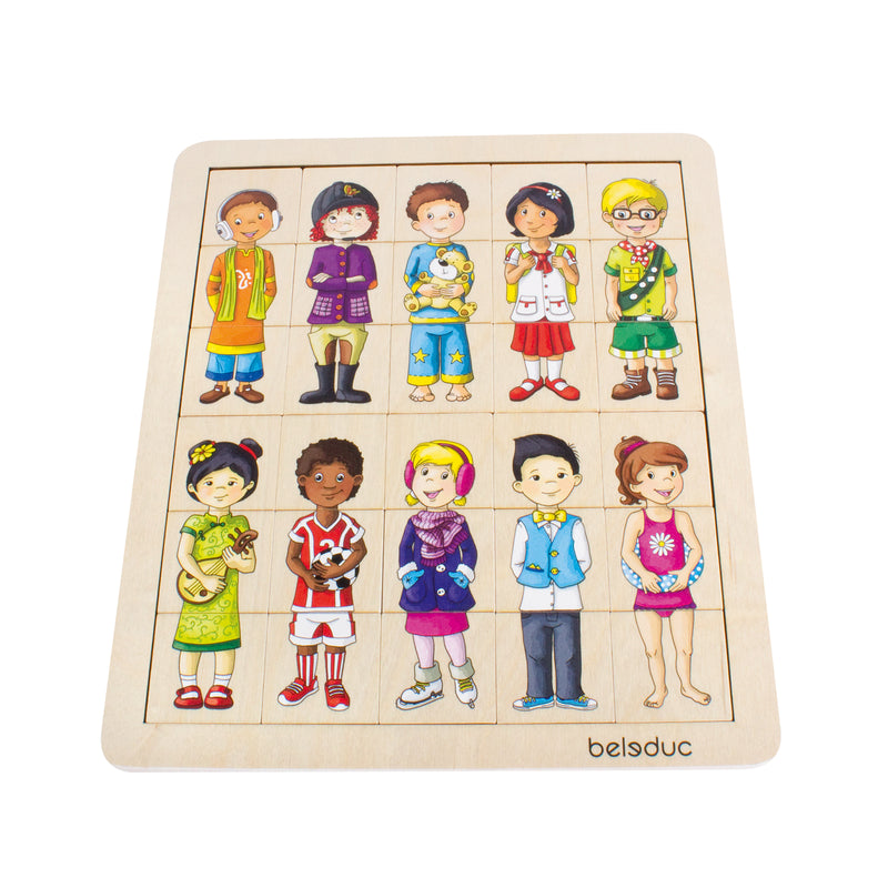 Match & Mix Kids Puzzle