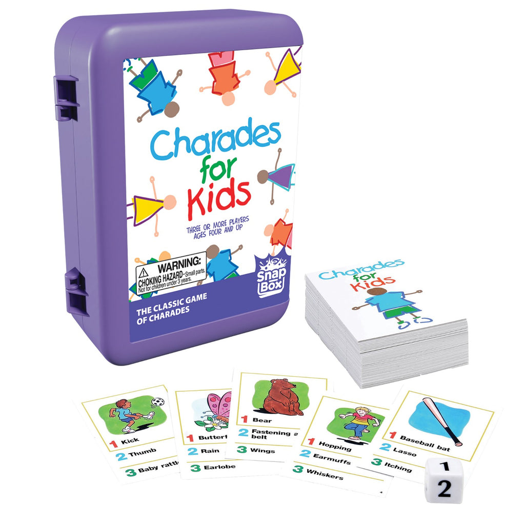 Charades For Kids In Snap Box