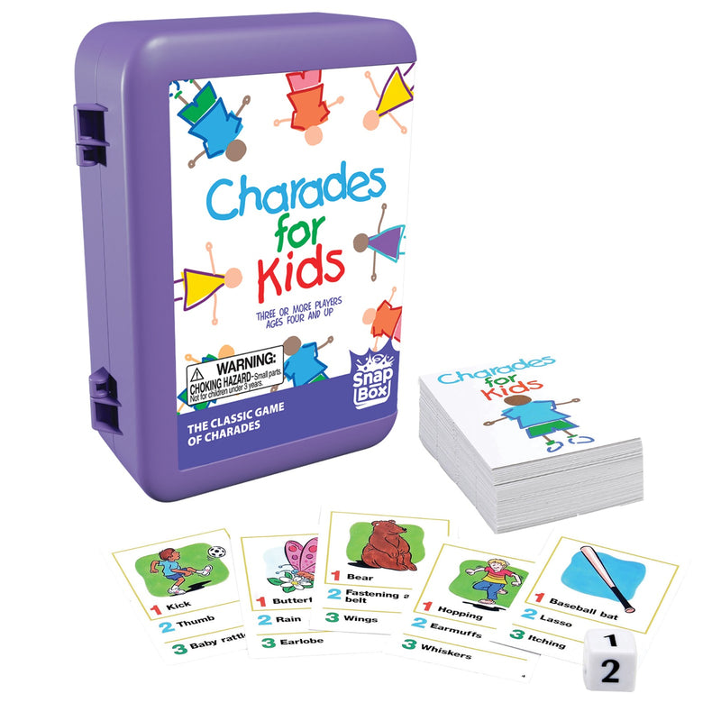 Charades For Kids In Snap Box