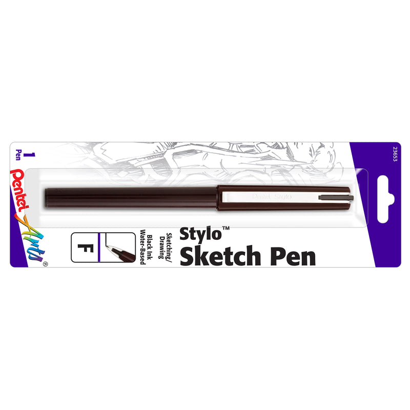 Stylo Sketch Pen Black Ink