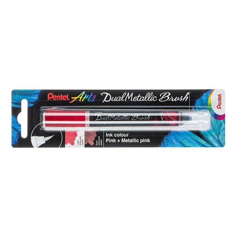 Dualmetallic Brush Pink/ Metal Pink Pentel Arts