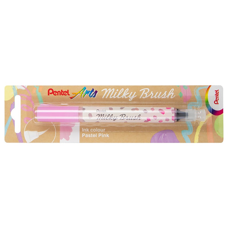 Milky Brush Pen Pastel Pink Pentel Arts