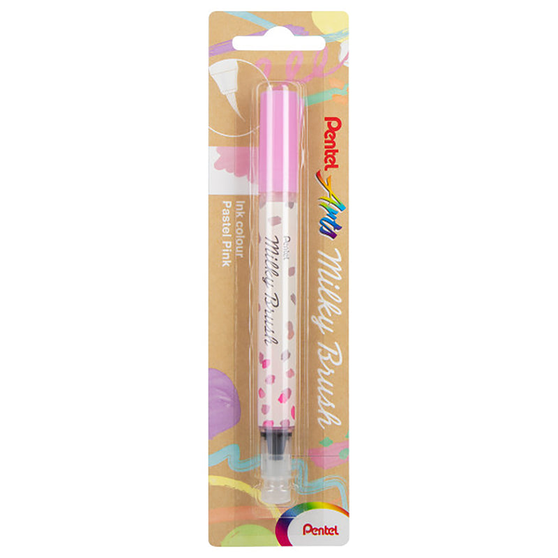 Milky Brush Pen Pastel Pink Pentel Arts