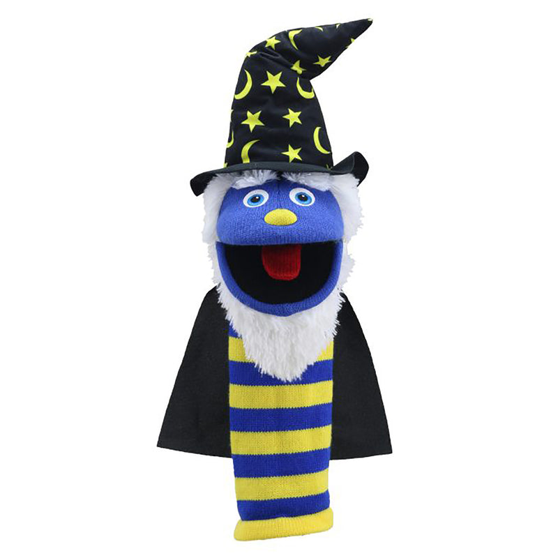 Eco Knitted Puppet Wizard